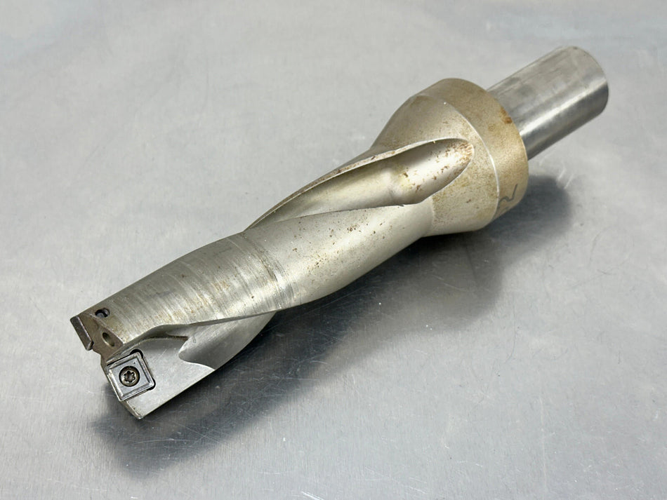 Ingersoll 1.5" Indexable Drill Body 3xD 1-1/2" Quad Drill Q0381114N6R01, 6180762