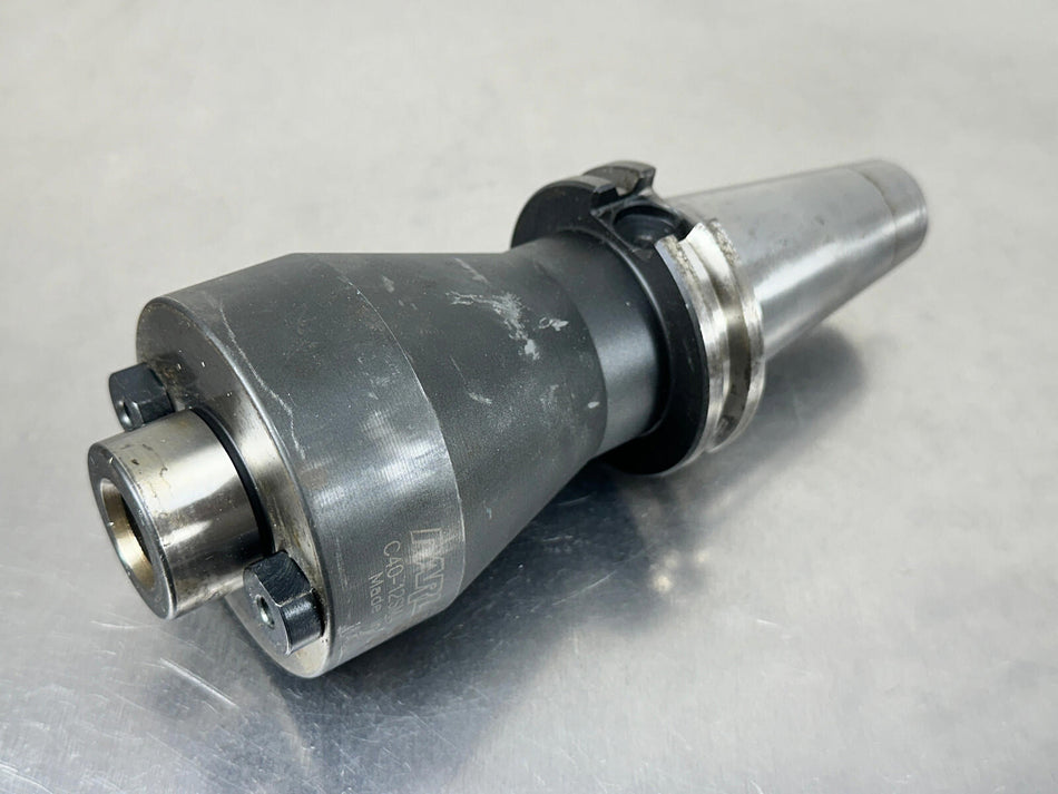 Parlec CAT40 Shell Mill Arbor 1.25" Pilot Tool Holder C40-12SM4