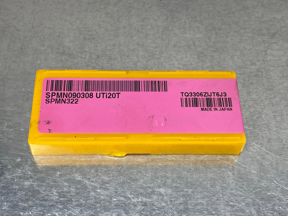 Mitsubishi SPMN 322 UTi20T Carbide Insert 090308 (Pack of 5)