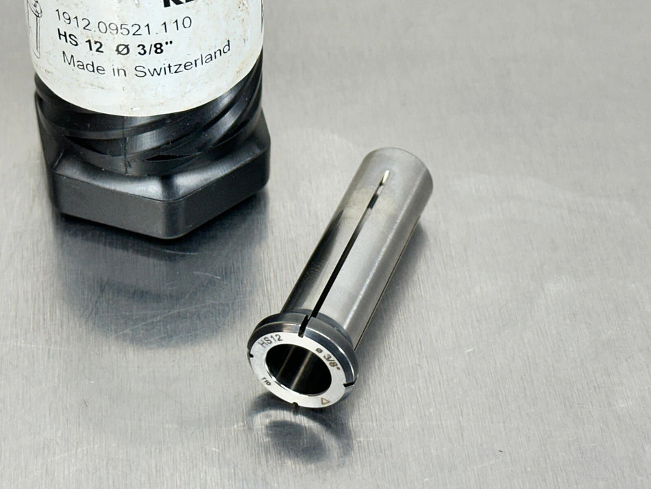 Rego-Fix HS 12 x 3/8" ID Hydraulic Sleeve Reduction Collet Chuck 1912.09521