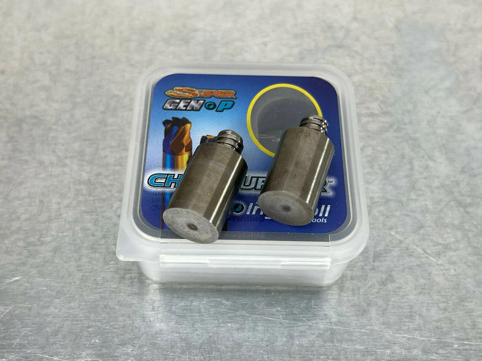 (2) Ingersoll 12mm Carbide Blank T06 Chip Surfer End Mill Rod 4RJ12000T6-S170