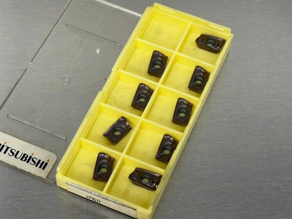 Mitsubishi AOMT123608PEER-M VP15TF Carbide Insert (Pack of 9)