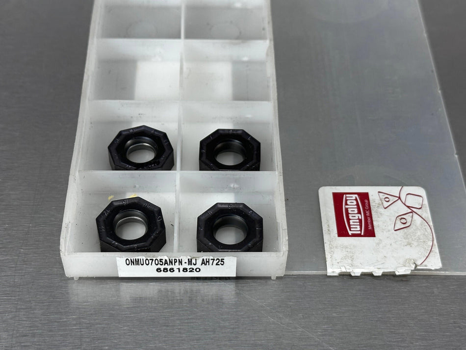 Tungaloy ONMU0705ANPN-MJ AH725 Carbide Inserts 6861820 (Pack of 4)