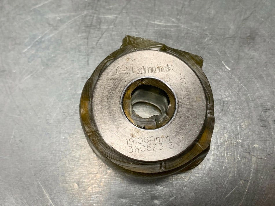 Edmunds 19.080 mm X Smooth Bore Ring Gage