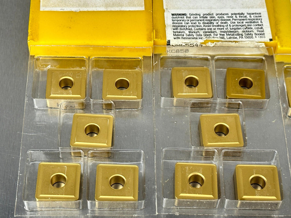 Kennametal SNMG 5544 KC850 Carbide Insert 170616B (Pack of 15)