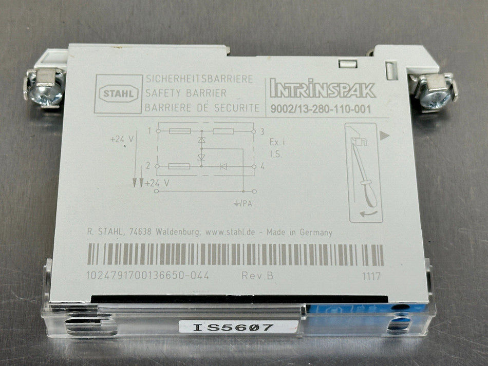 Intrinspak 9002/13-280-110-001 Safety Barrier STAHL