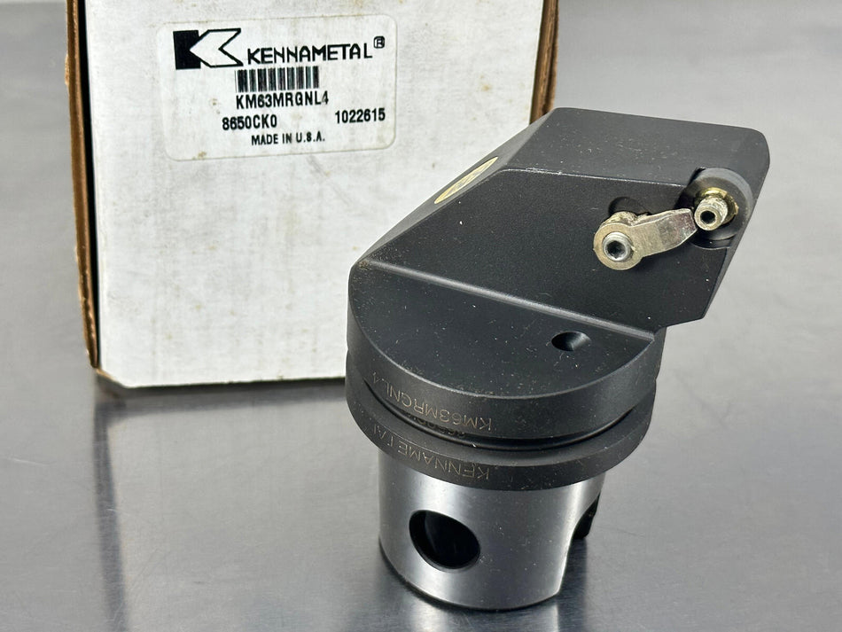 Kennametal KM63 Indexable Turning Head Cutting Unit KM63 MRGNL 4