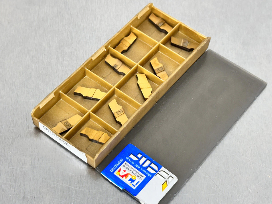 Iscar GIPI 2.39-0.15 IC808 Carbide Insert 6404265 (Pack of 10)