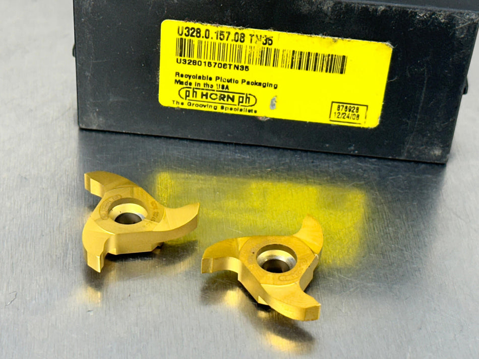 PH Horn U328.0157.08 TN35 Carbide Insert Grooving (Pack of 2)