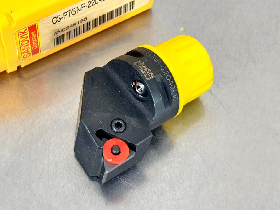 Sandvik C3 Capto Indexable Turning Head C3-PTGNR-22040-16 TNMG Insert