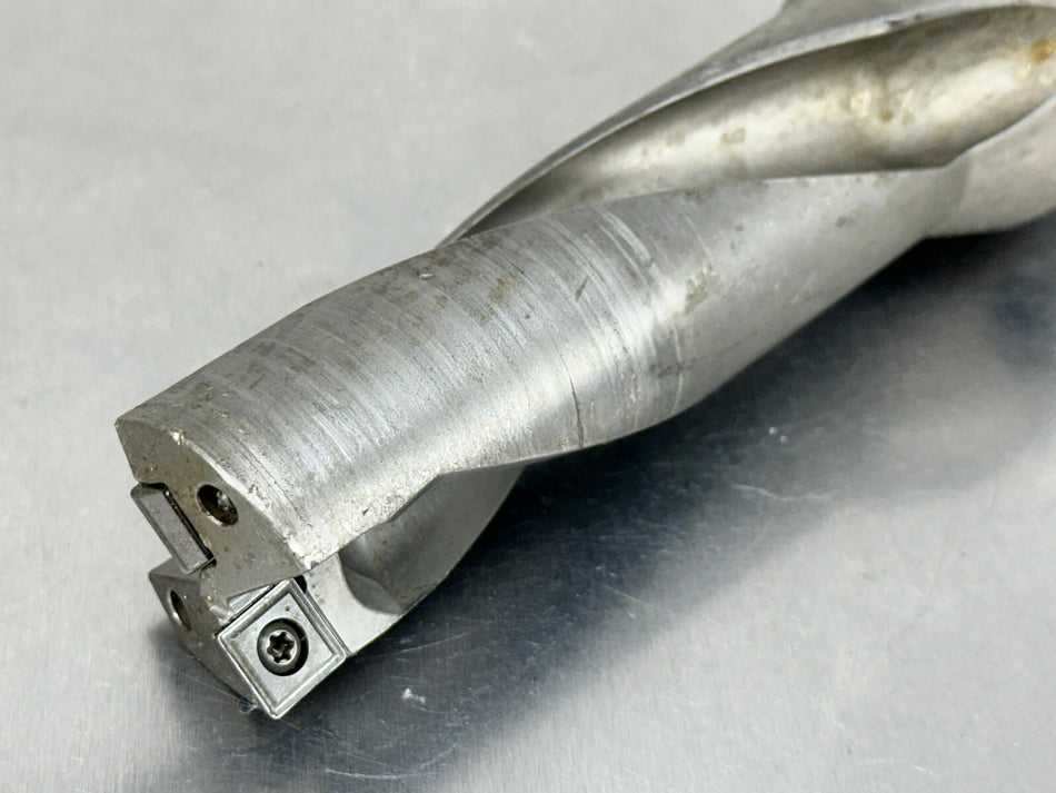 Ingersoll 1.5" Indexable Drill Body 3xD 1-1/2" Quad Drill Q0381114N6R01, 6180762