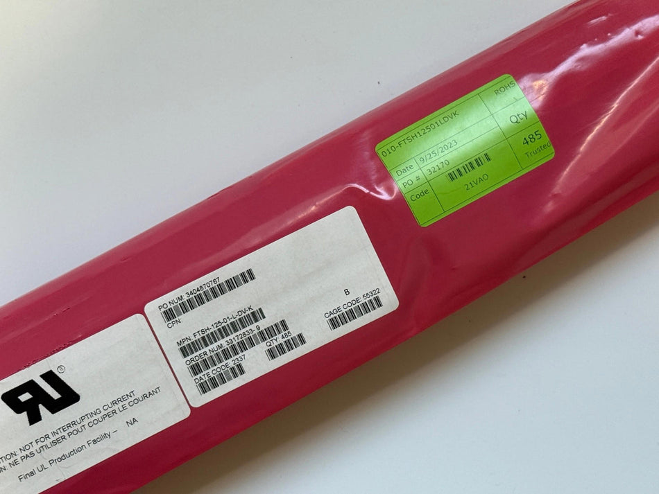 Samtec FTSH-125-01-L-DV-K Header Connector Male Pin 50POS (Qty 485)