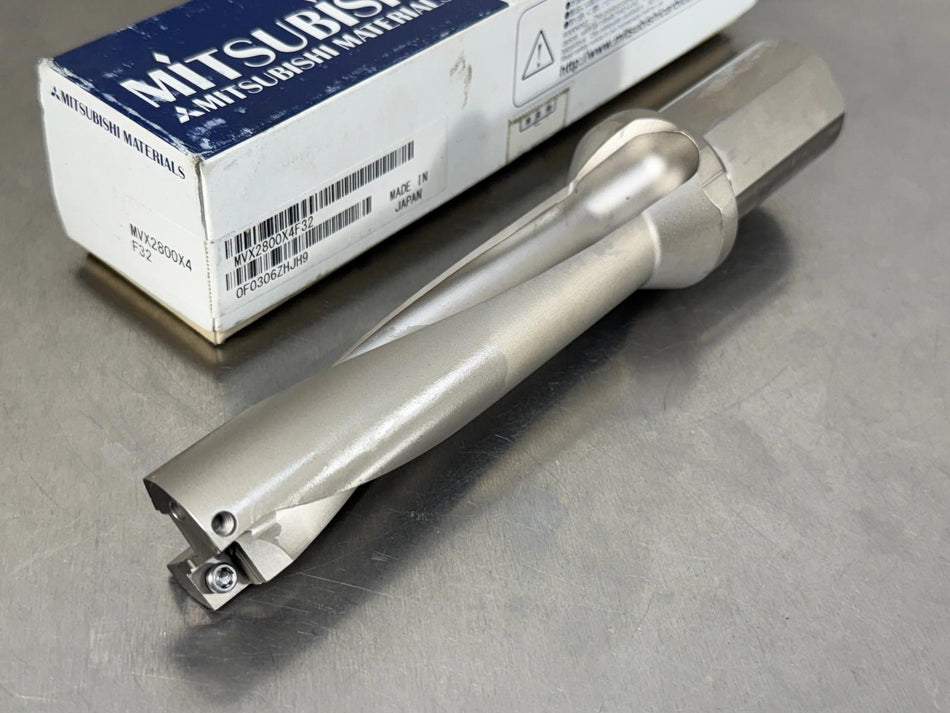 Mitsubishi MVX2800X5F32 Indexable Insert Drill 28mm 5xD MVX