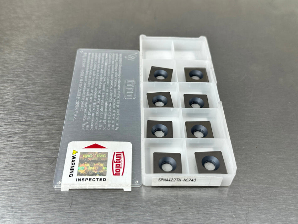 Tungaloy SPMA 422TN NS740 Carbide Insert (Pack of 8)