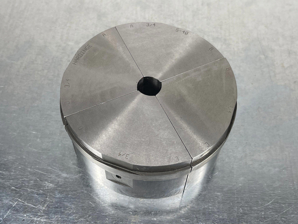 Hardinge S40 3/4" Collet Pad Round Smooth 56190019007500