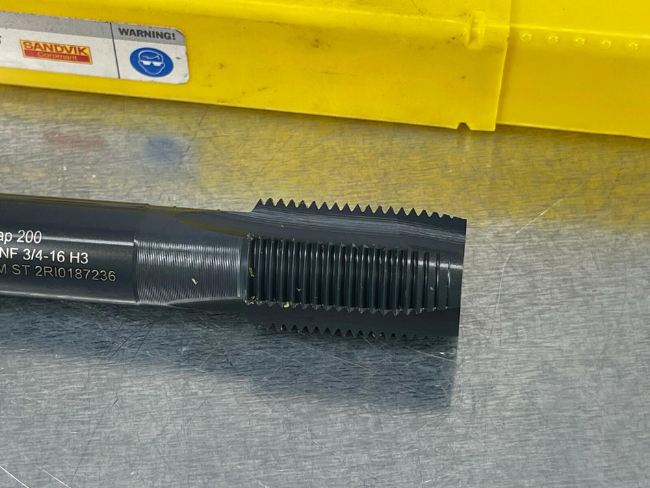 Sandvik 3/4-16 H3 Tap CoroTap 200 E036 UNF HSS-PM 4-Flute