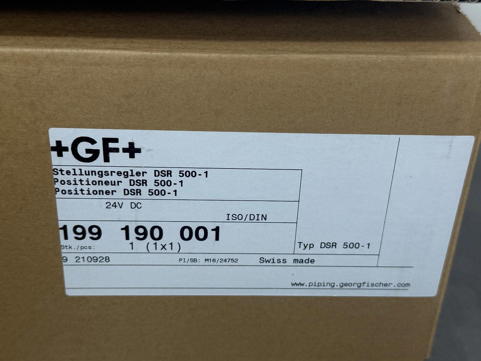 Georg Fischer GF 199.190.001 Electronic Positioner DSR 500 Diastar 199 190 001