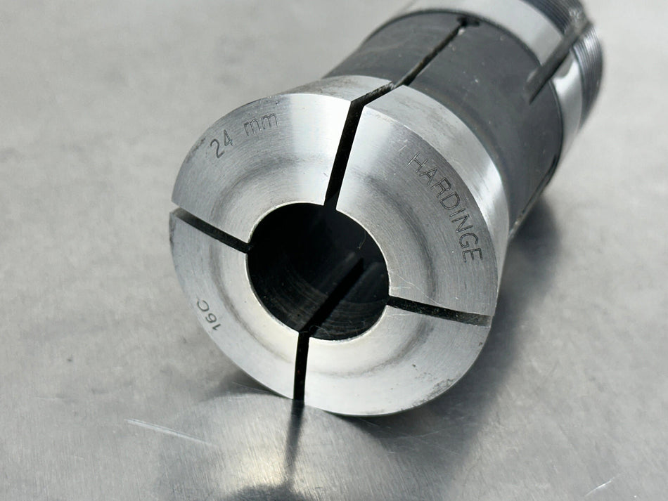 Hardinge 16C Collet 24mm Round Internal Thread