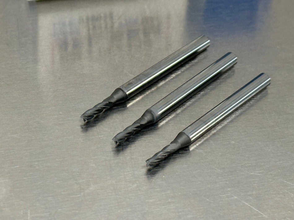 SP3 5/64" Carbide End Mill Diamond Coated MAC5 (Pack of 3)