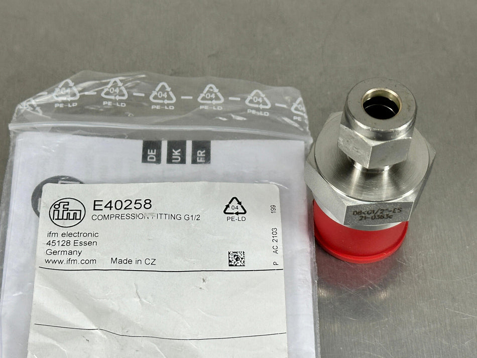 Efector E40258 Progressive Ring Fitting Compression Stainless