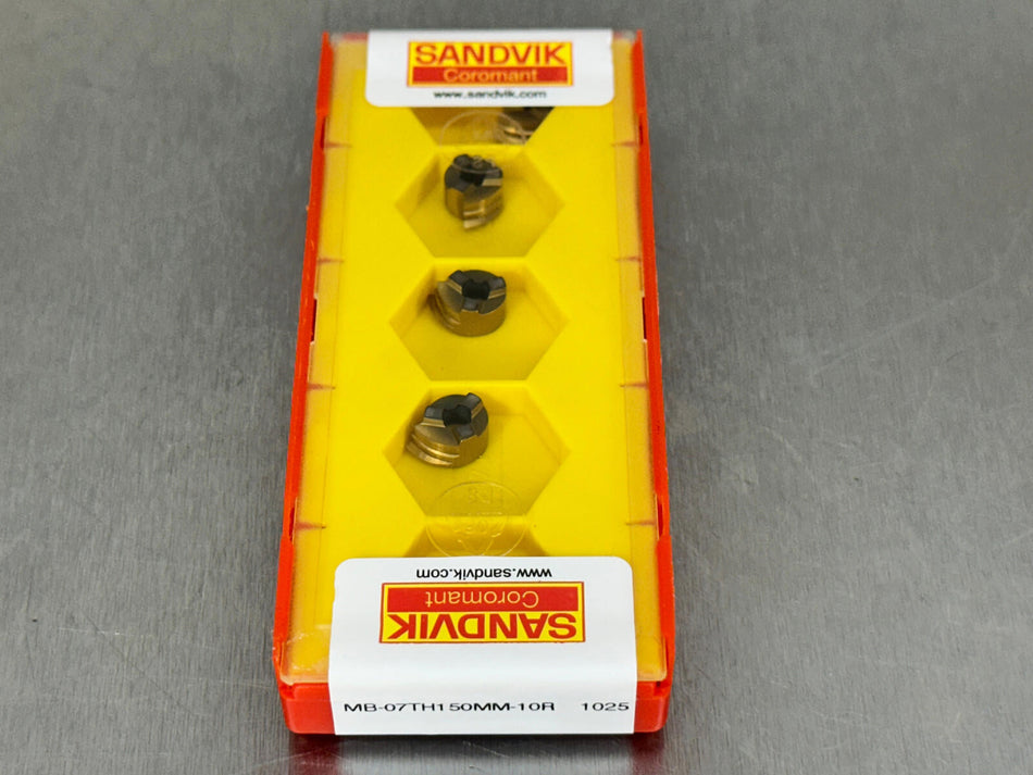 Sandvik MB-07TH150MM-10R 1025 Carbide Insert CoroCut MB (Pack of 5)