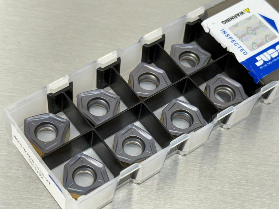 Iscar H600 WXCU 080612T IC808 Carbide Insert (Pack of 8)