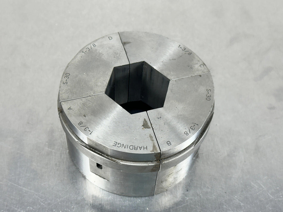 Hardinge S26 Collet Pad 1-3/8" Hex Smooth 56130029013750