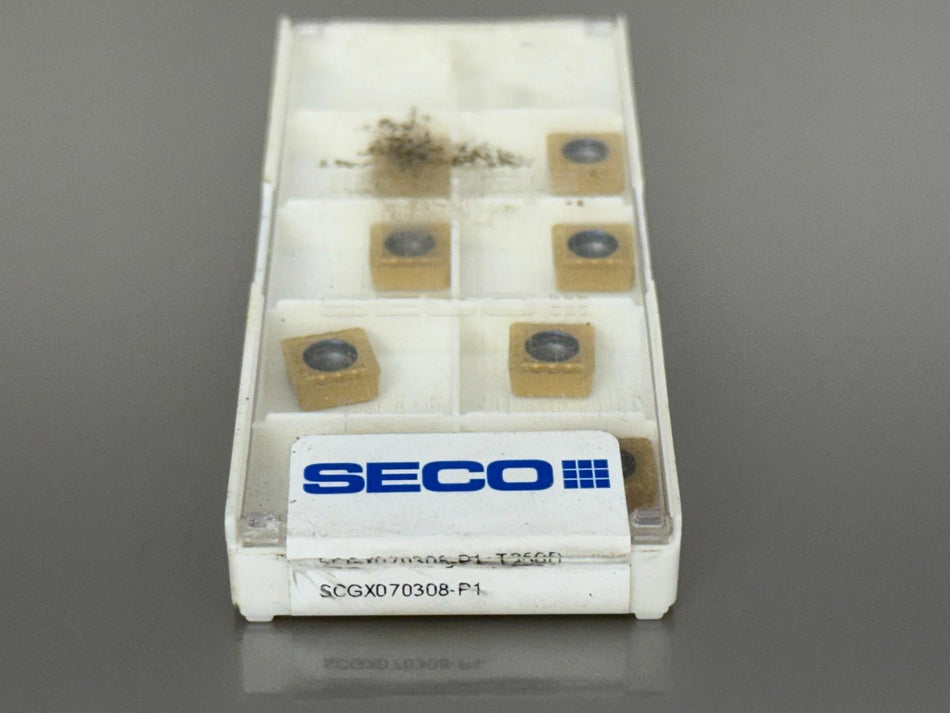 Seco SCGX070308-P1 T250D Carbide Insert 59713 (Pack of 8)