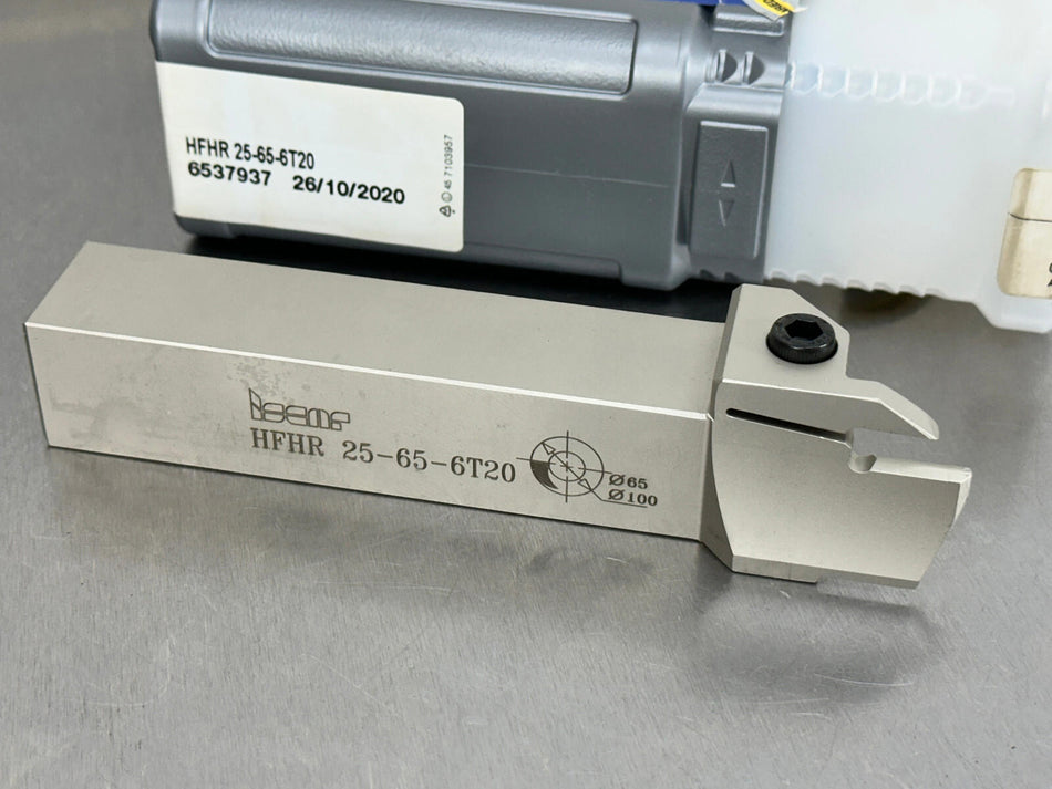 Iscar HFHR 25-65-6T20 Indexable Tool Holder HeliFace 25mm Facing 2500564