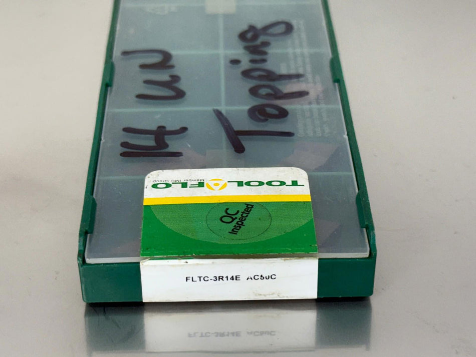 Tool-Flo FLTC-3R14E AC50C Carbide Insert Threading (Pack of 5)