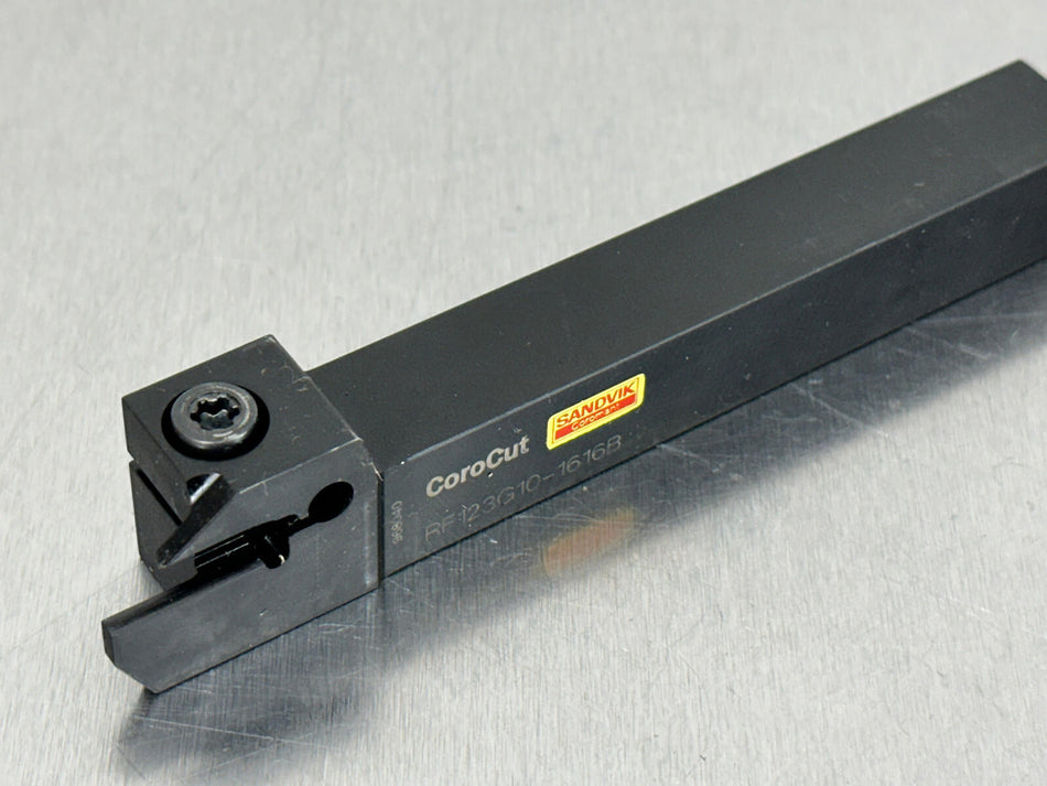 Sandvik RF123G10-1616B Indexable Tool Holder Parting Grooving CoroCut 1-2