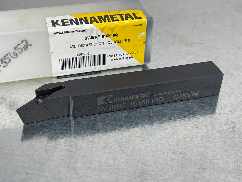 Kennametal SVJBRF1616K16Q Indexable Tool Holder 16mm Kendex 1097799