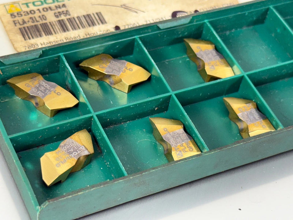 Tool-Flo FLA-3L10 GP50 Carbide Insert Threading (Pack of 6)
