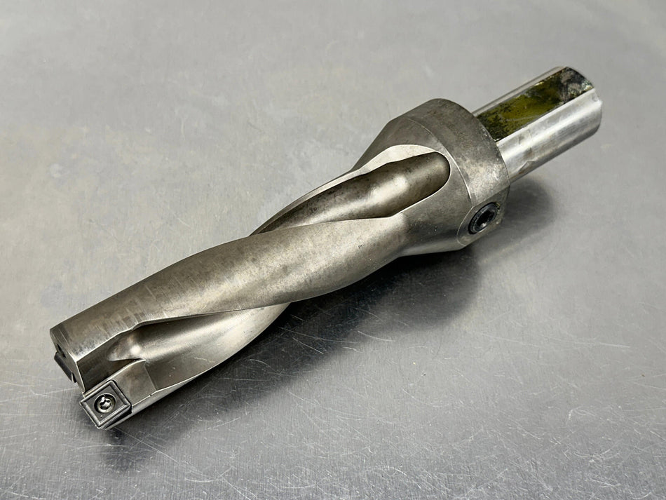 Ingersoll 1.5" Indexable Drill Body 3xD 1-1/2" Quad Drill Q0381114N6R01, 6180762