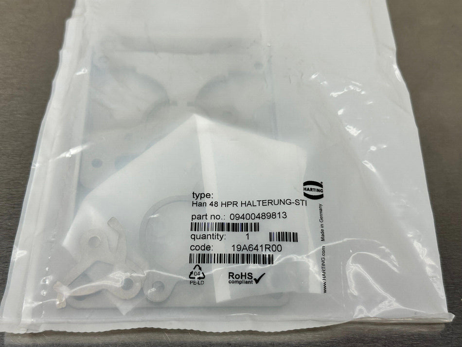 Harting 09400489813 Han 48HPR Frame for male 4 HC650 contact