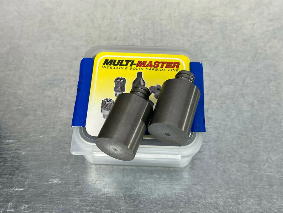 (2) Iscar Multi-Master Carbide Blank Head T08 16mm MM ESR-G 160-21 T08 (8422612)