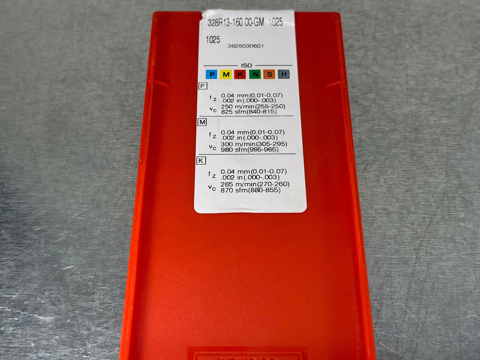 Sandvik 328R13-160 00-GM 1025 Carbide Insert Grooving (1 piece)