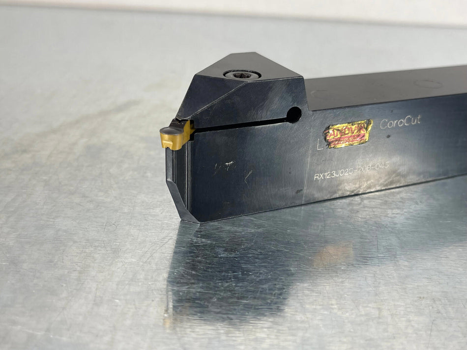 Sandvik RX123J020-20B-045 Indexable Tool Holder 1-1/4" Profiling CoroCut 1-2