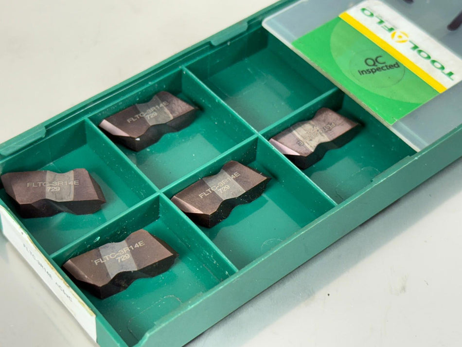 Tool-Flo FLTC-3R14E AC50C Carbide Insert Threading (Pack of 5)
