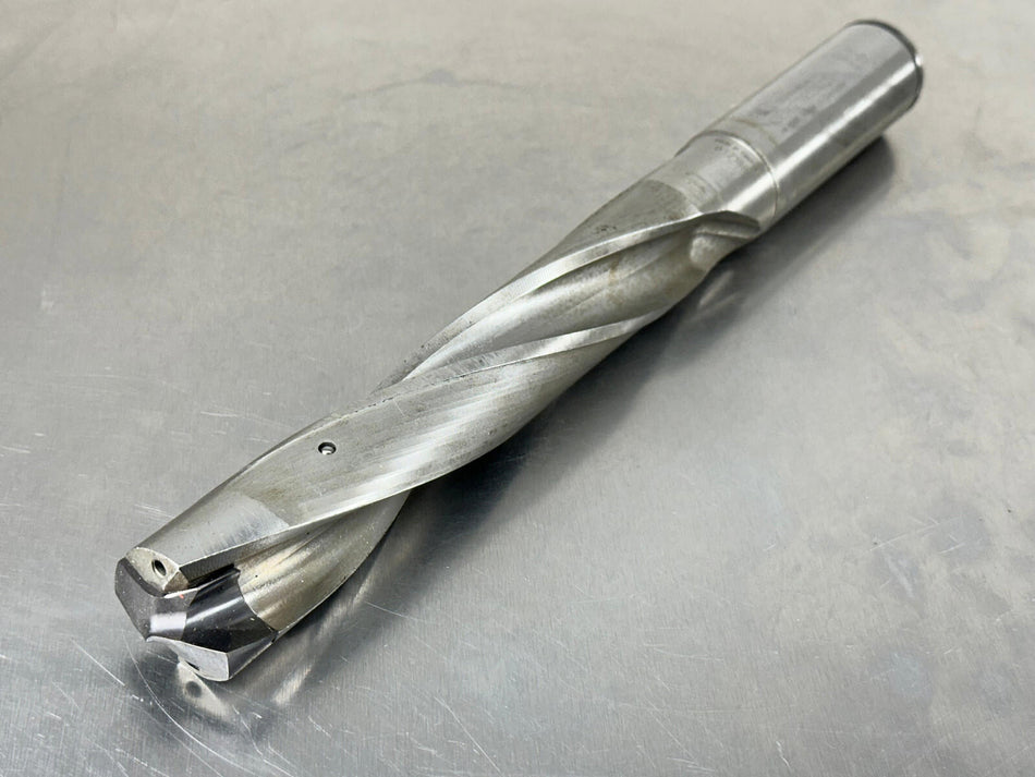 Kennametal 1.218" Indexable Drill Replaceable Tip 5xD Coolant KSEM 1219R5SS125