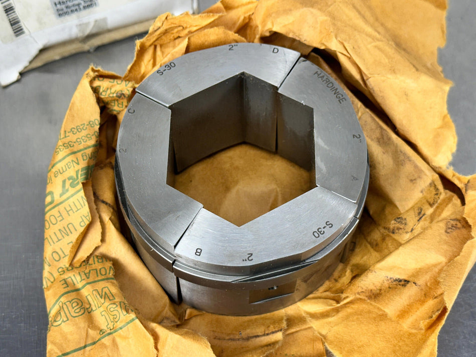Hardinge S30 2" Hex Smooth Collet Pad 56150029020000