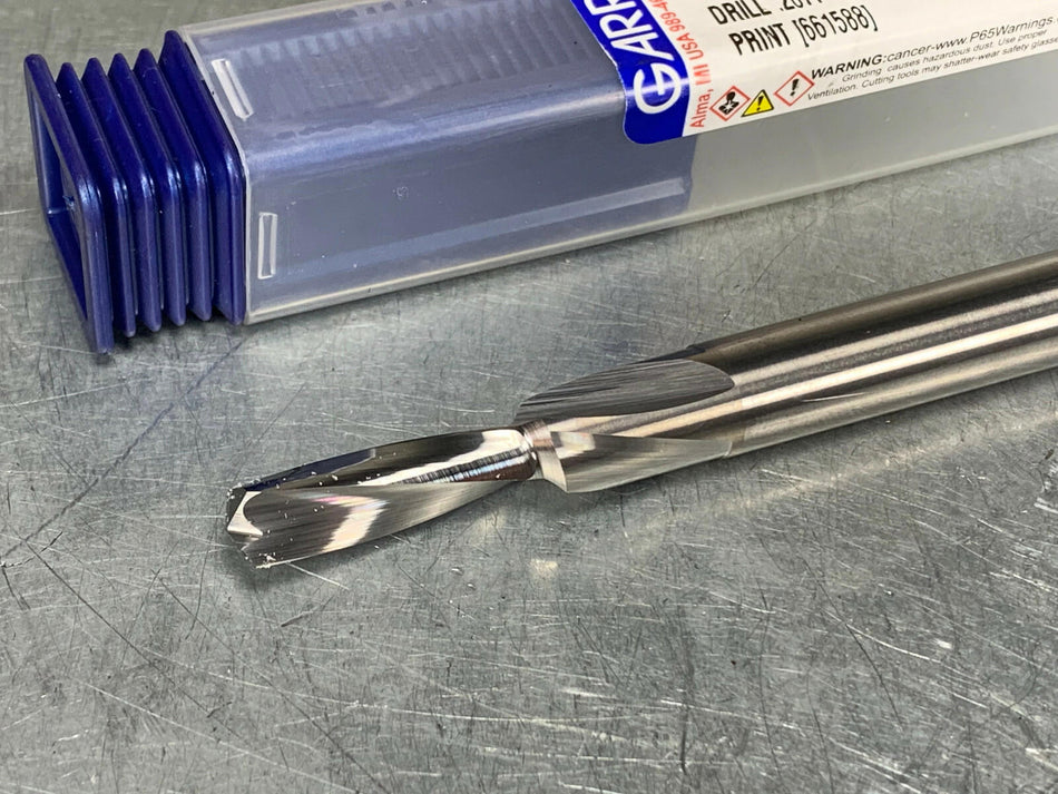 Garr Carbide Step Drill .2677" x .375" (3/8") x 5" OAL