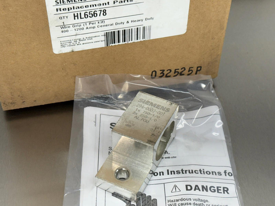 Siemens HL65678 Terminal Lug HL Series