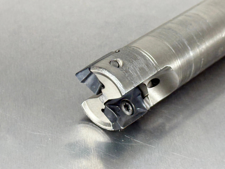 Ingersoll 1.25" Indexable End Mill Milling Cutter 1-1/4" 12J1E1281R02, 3017394