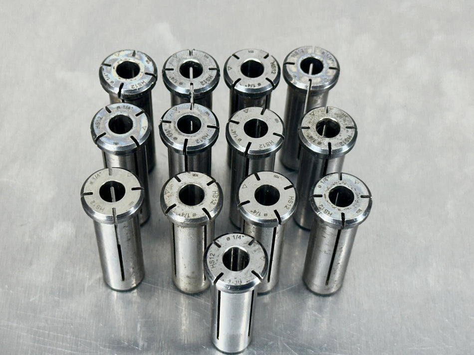 Rego-Fix HS 12 x 1/4" ID Hydraulic Sleeve Reduction Collet Chuck 1912.06351