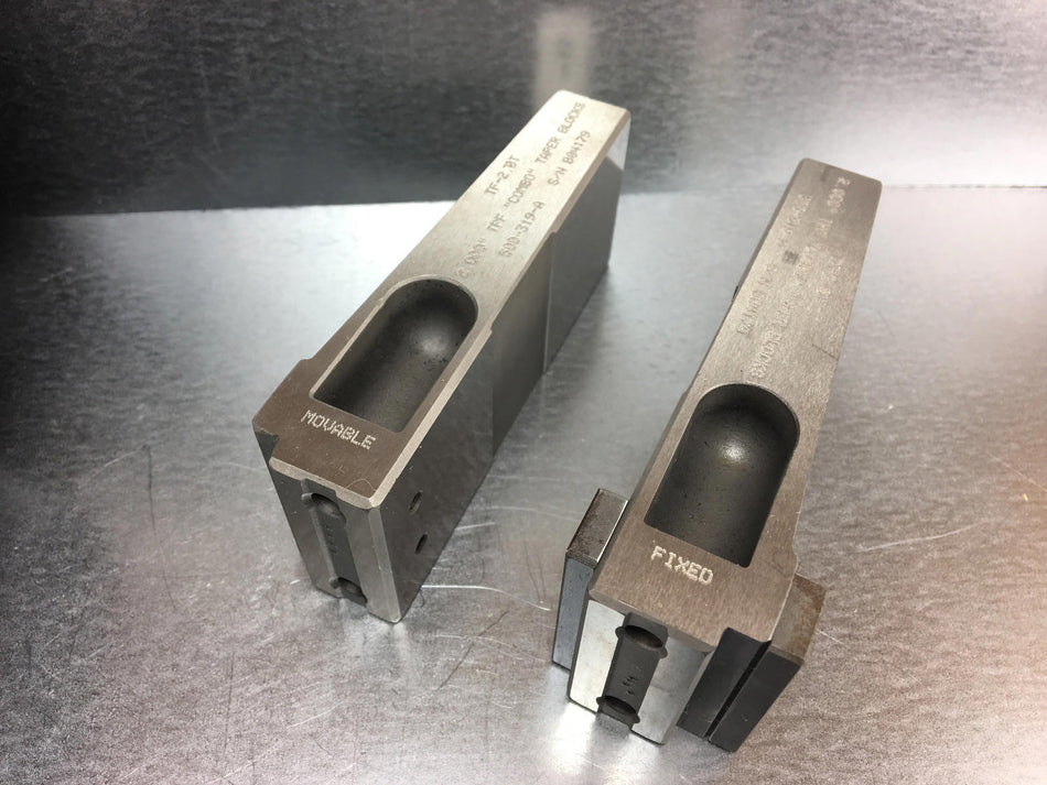 Gagemaker TF-2.0T 2.000" Taper Block Gage Set w/ 2.0 TPF Connectors Mic Trac
