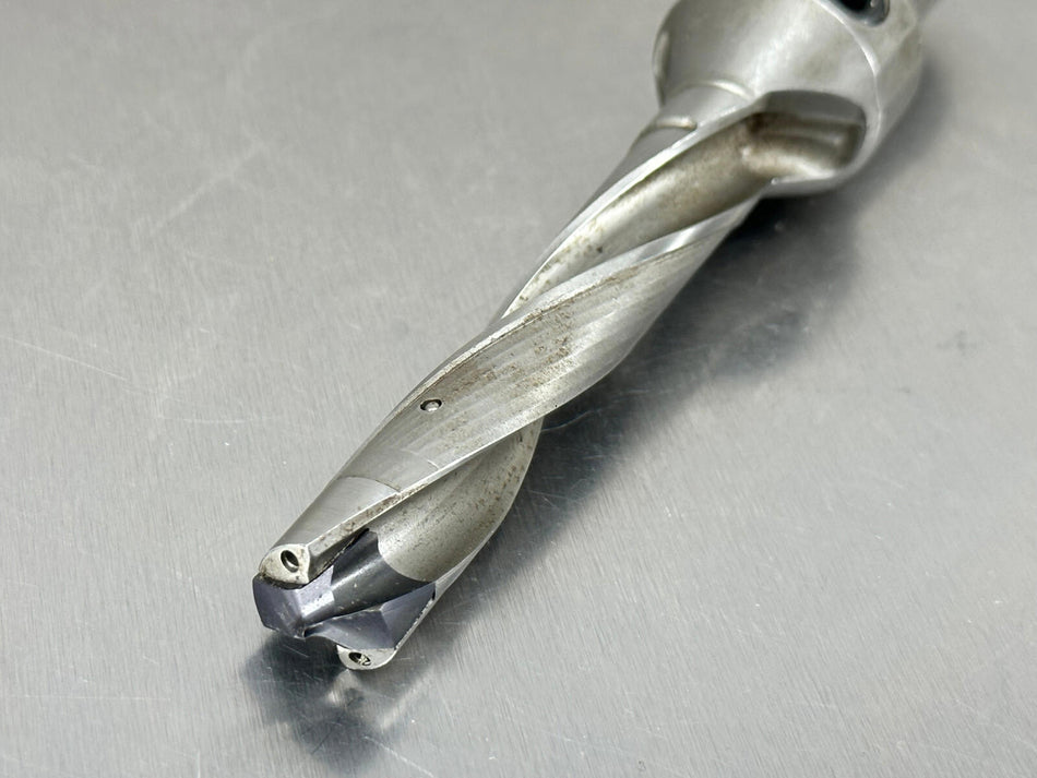 Kennametal 19/32" (.594) Indexable Drill Replaceable Tip 5xD KSEM0594R5SSF075