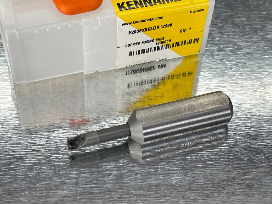 Kennametal E2908XSCLDR12088 Carbide Boring Bar 1/2" Coolant C-Series 1938018