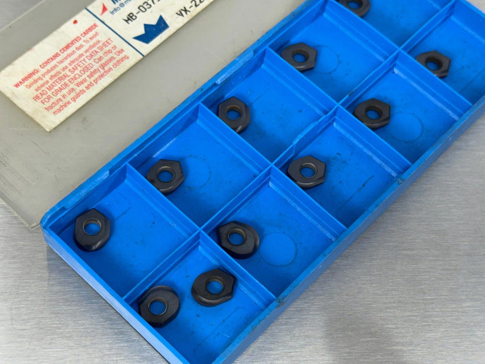 Millstar MB-0375 Carbide Insert TIALN Exalon (Pack of 11)