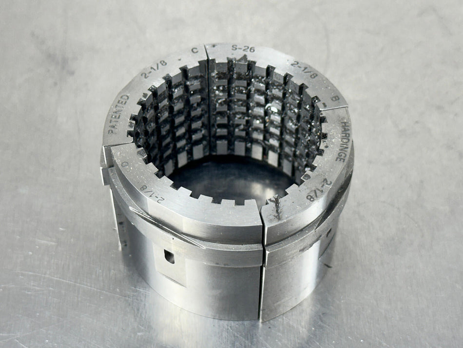 Hardinge S26 2-1/8" Collet Pad Round Serrated 56130059021250